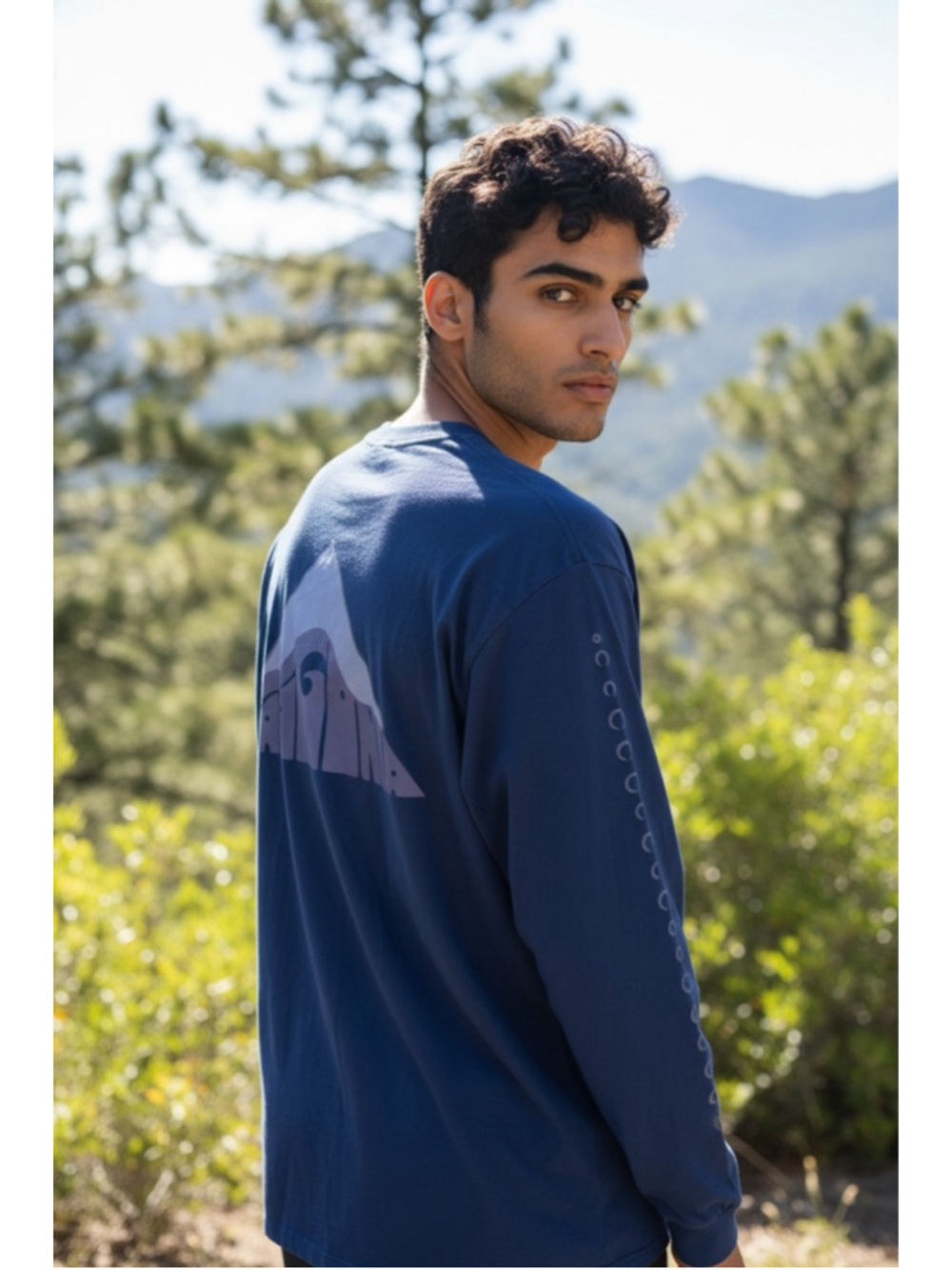 Men's Patagonia Blue Long Sleeve Tee xxl